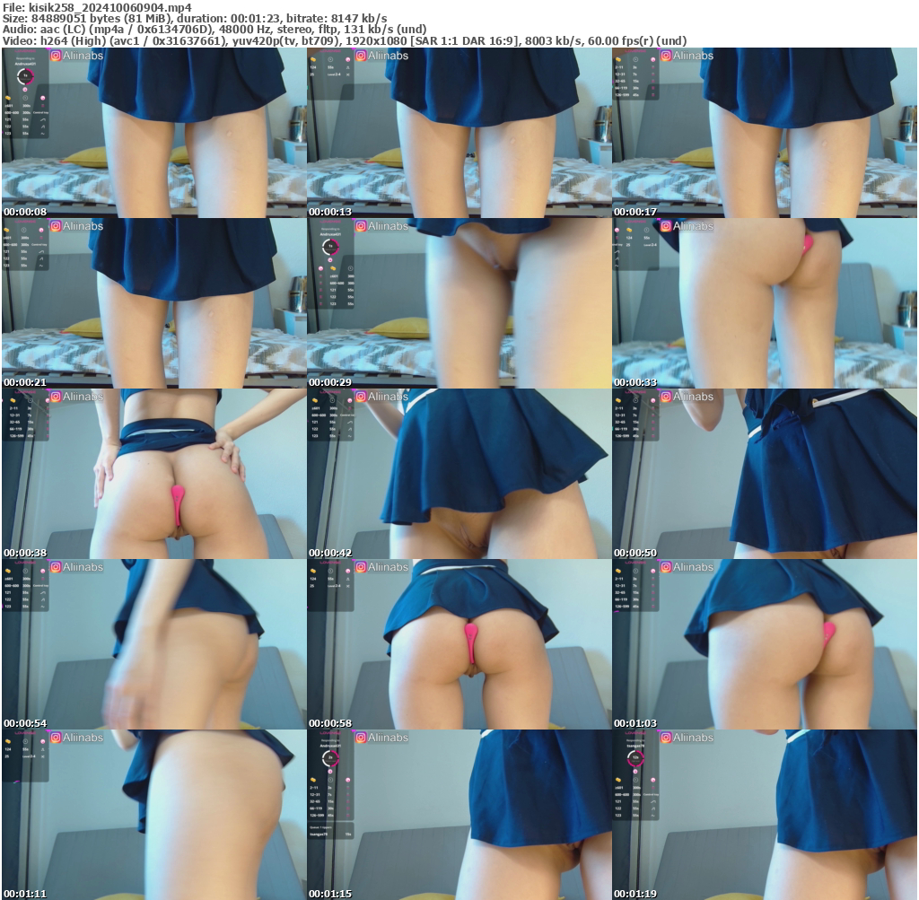 Preview thumb from kisik258 on 2024-10-06 @ bongacams