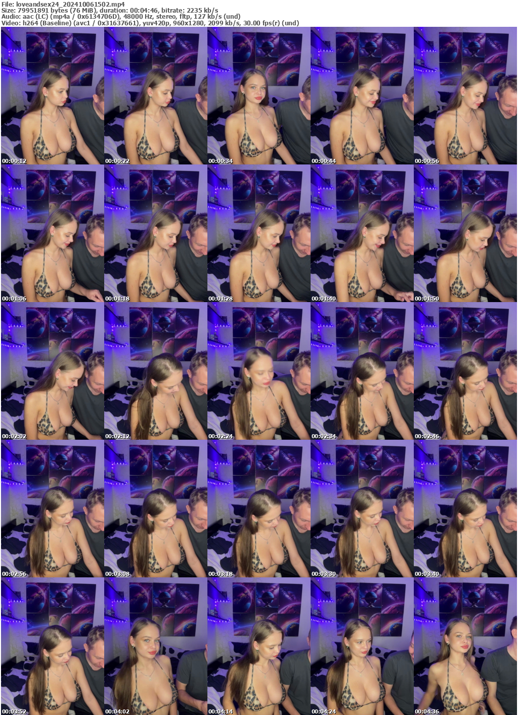 Preview thumb from loveandsex24 on 2024-10-06 @ bongacams