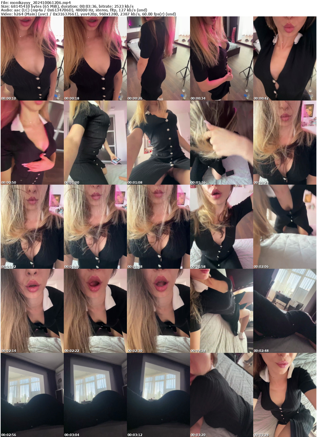 Preview thumb from monikayyy on 2024-10-06 @ bongacams