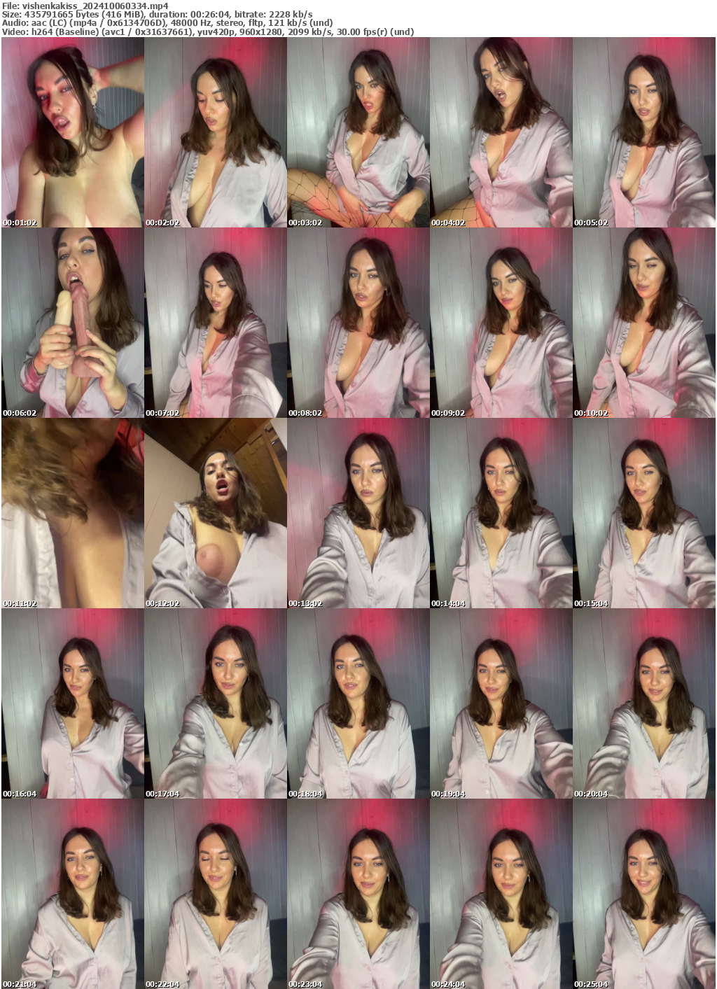 Preview thumb from vishenkakiss on 2024-10-06 @ bongacams