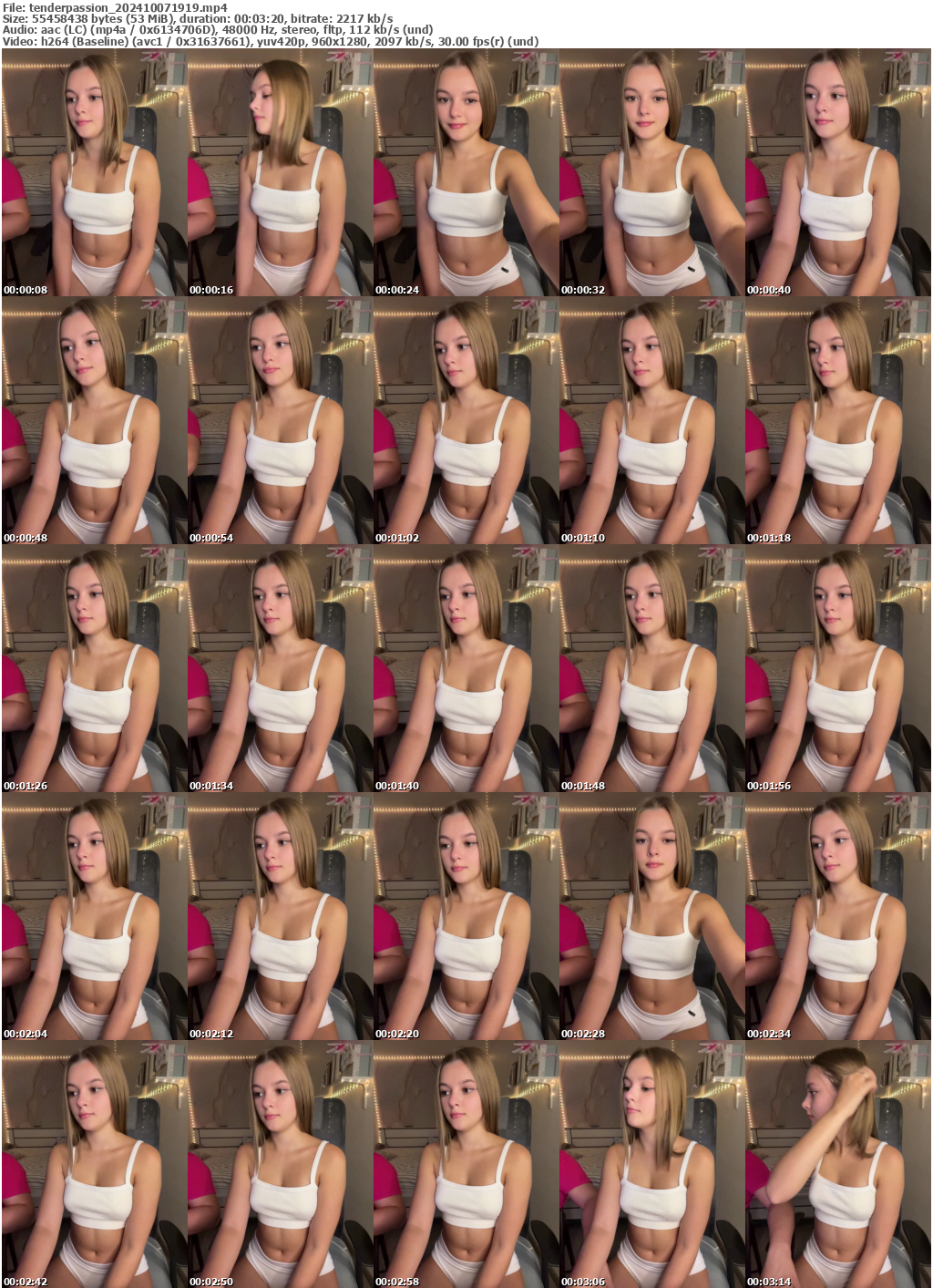 Preview thumb from tenderpassion on 2024-10-07 @ bongacams