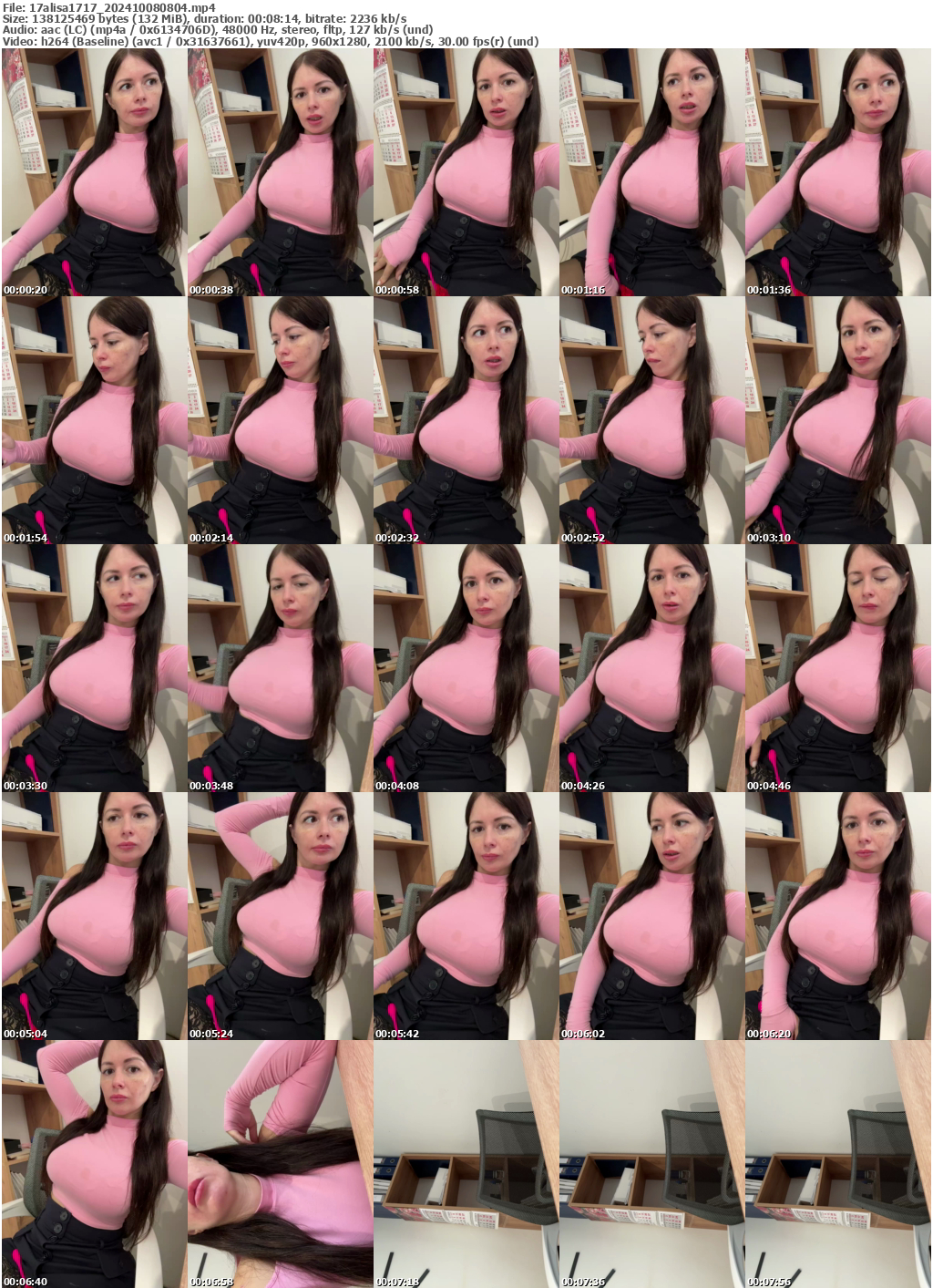 Preview thumb from 17alisa1717 on 2024-10-08 @ bongacams