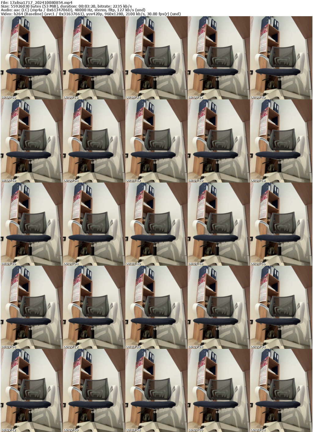 Preview thumb from 17alisa1717 on 2024-10-08 @ bongacams