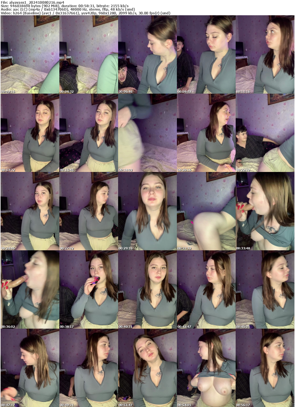 Preview thumb from alyavass1 on 2024-10-08 @ bongacams