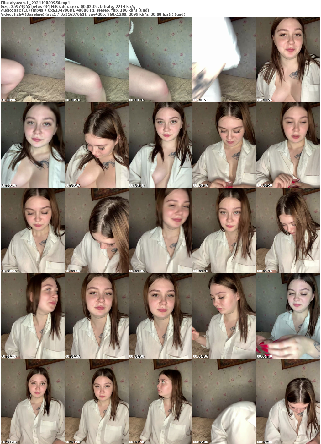 Preview thumb from alyavass1 on 2024-10-08 @ bongacams