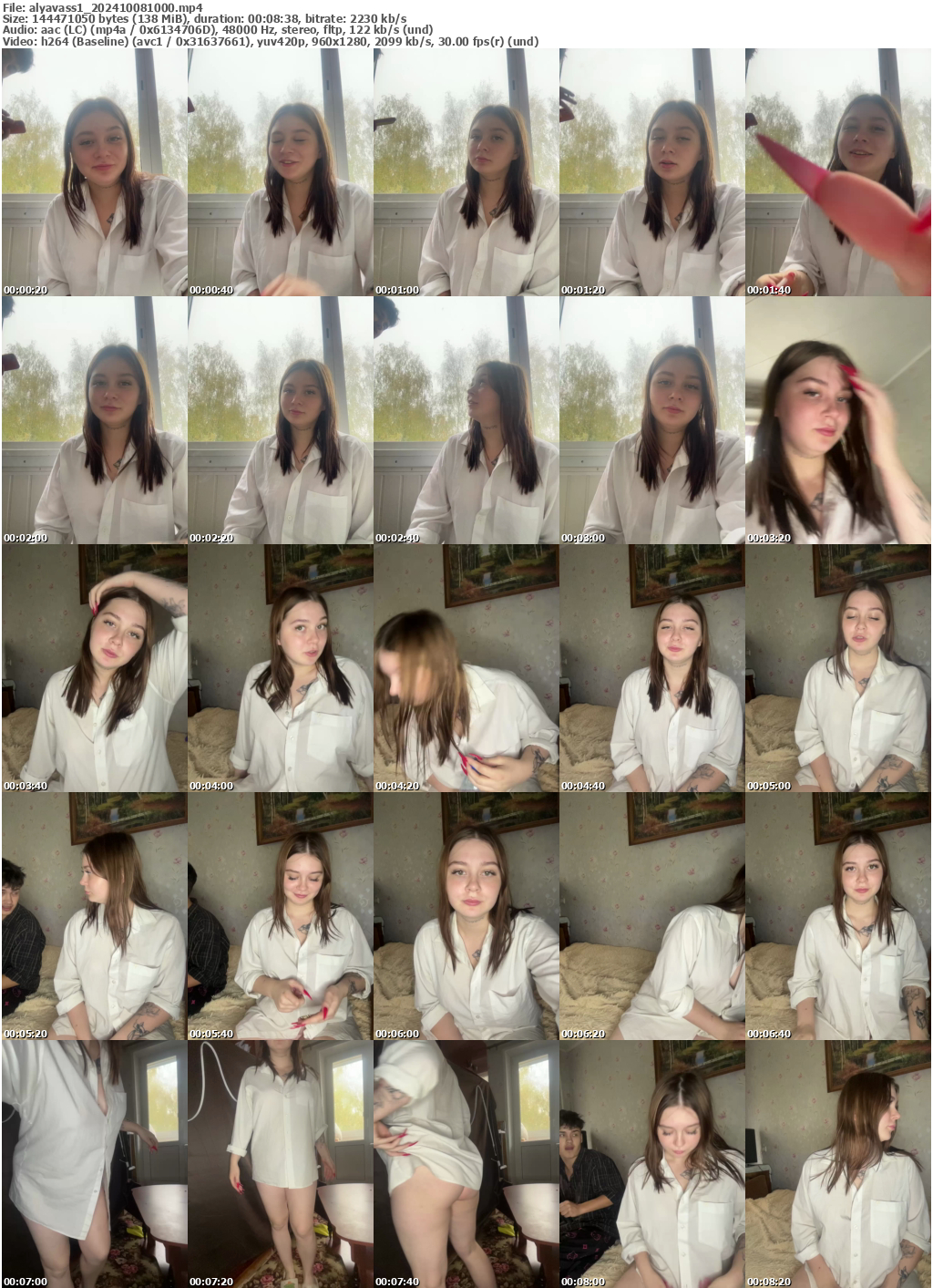 Preview thumb from alyavass1 on 2024-10-08 @ bongacams