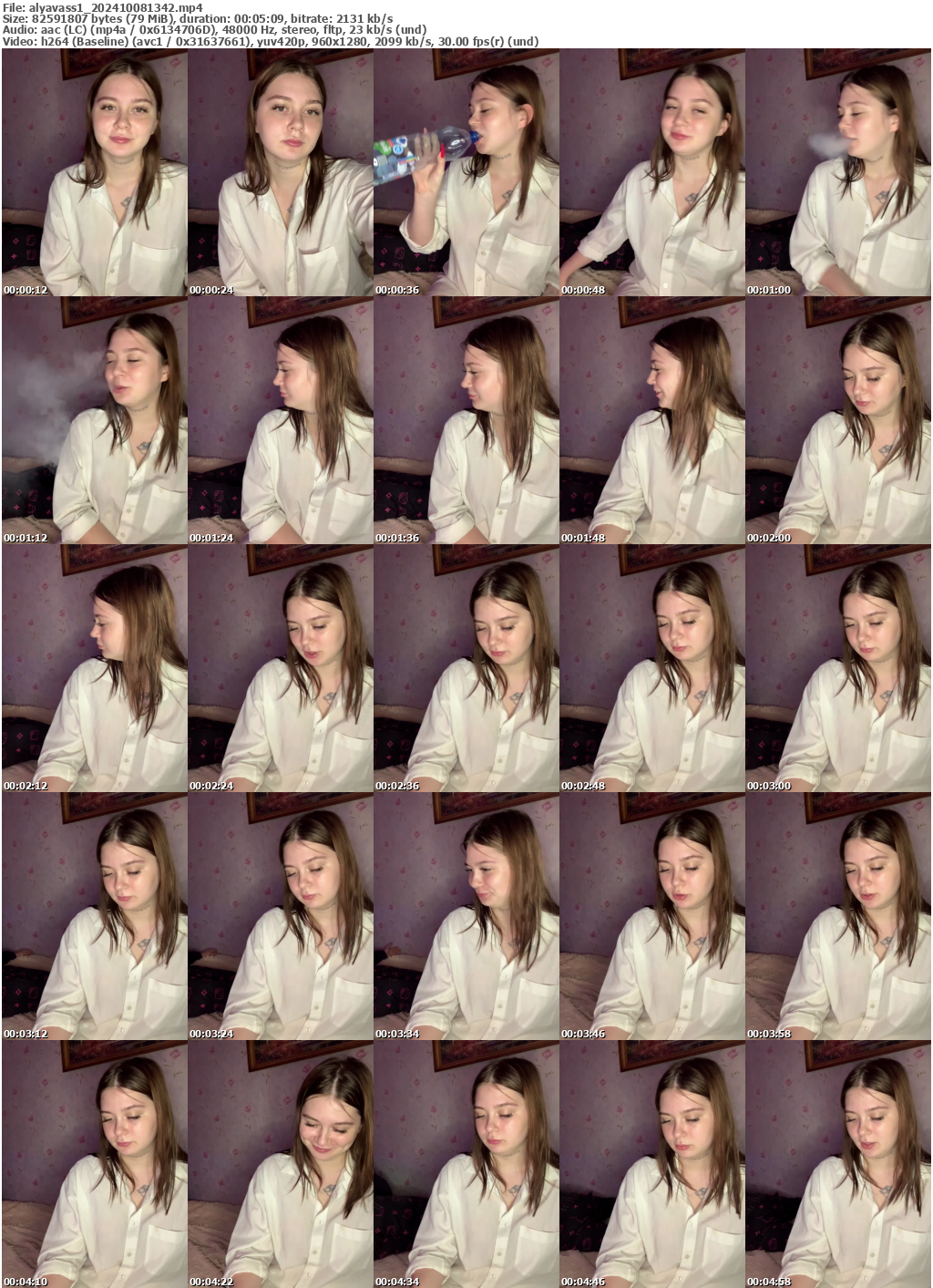 Preview thumb from alyavass1 on 2024-10-08 @ bongacams