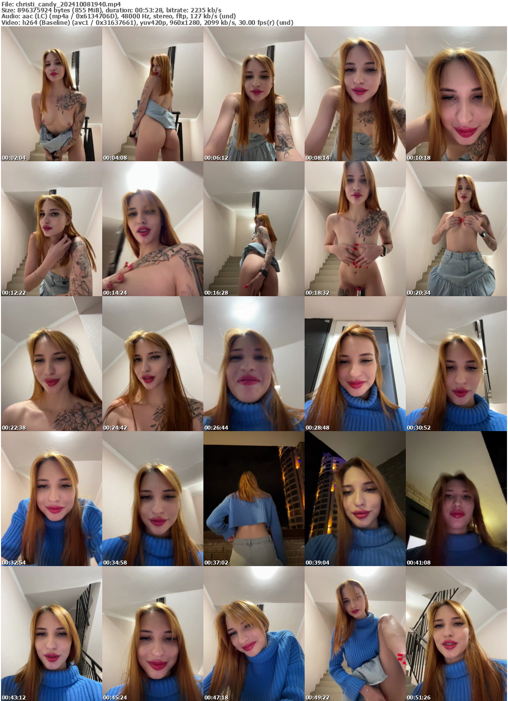 Preview thumb from christi_candy on 2024-10-08 @ bongacams