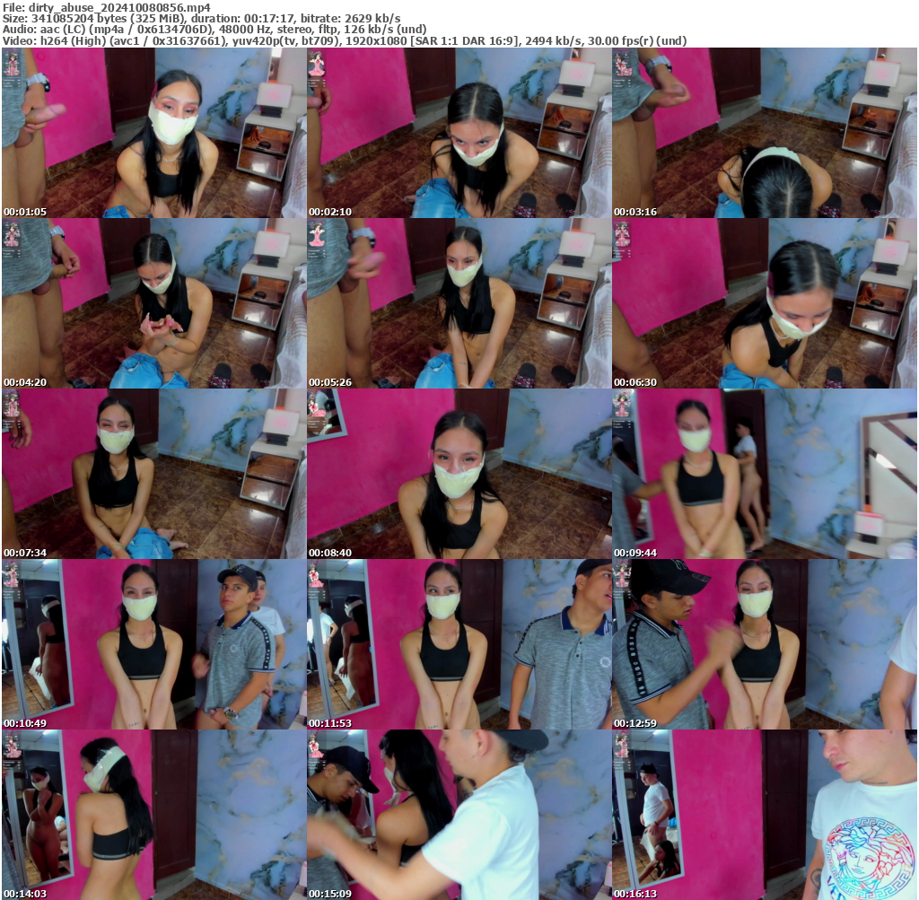 Preview thumb from dirty_abuse on 2024-10-08 @ bongacams