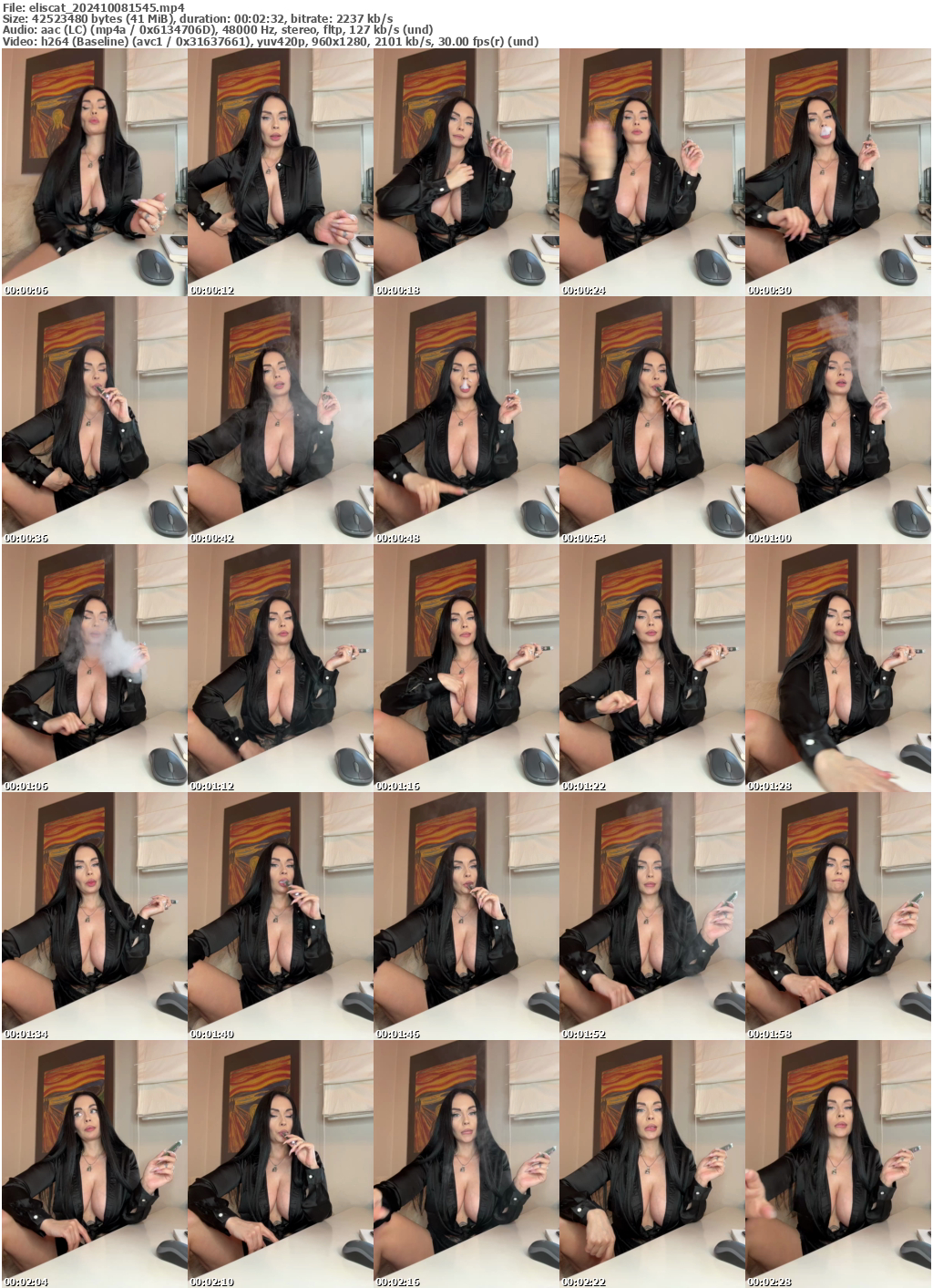 Preview thumb from eliscat on 2024-10-08 @ bongacams