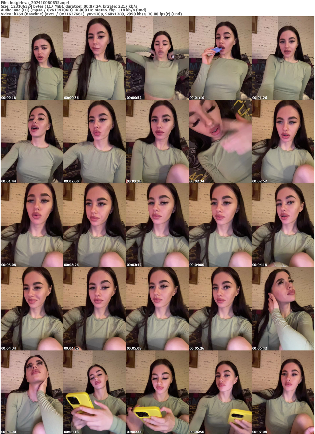 Preview thumb from hotgirleva on 2024-10-08 @ bongacams