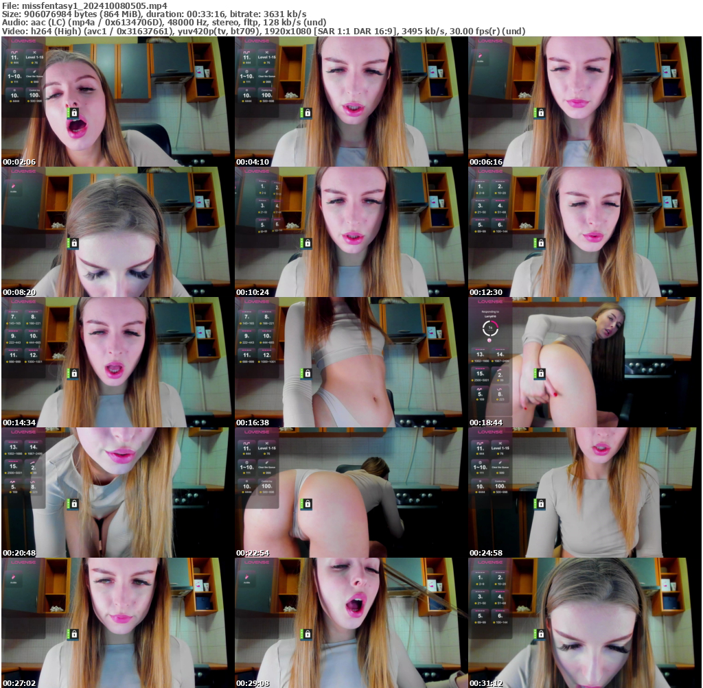 Preview thumb from missfentasy1 on 2024-10-08 @ bongacams