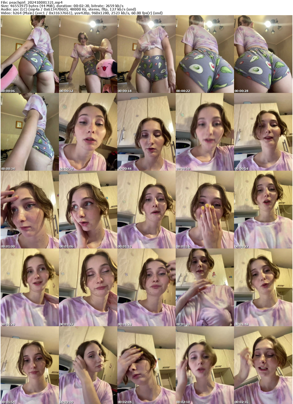 Preview thumb from peachgirl on 2024-10-08 @ bongacams