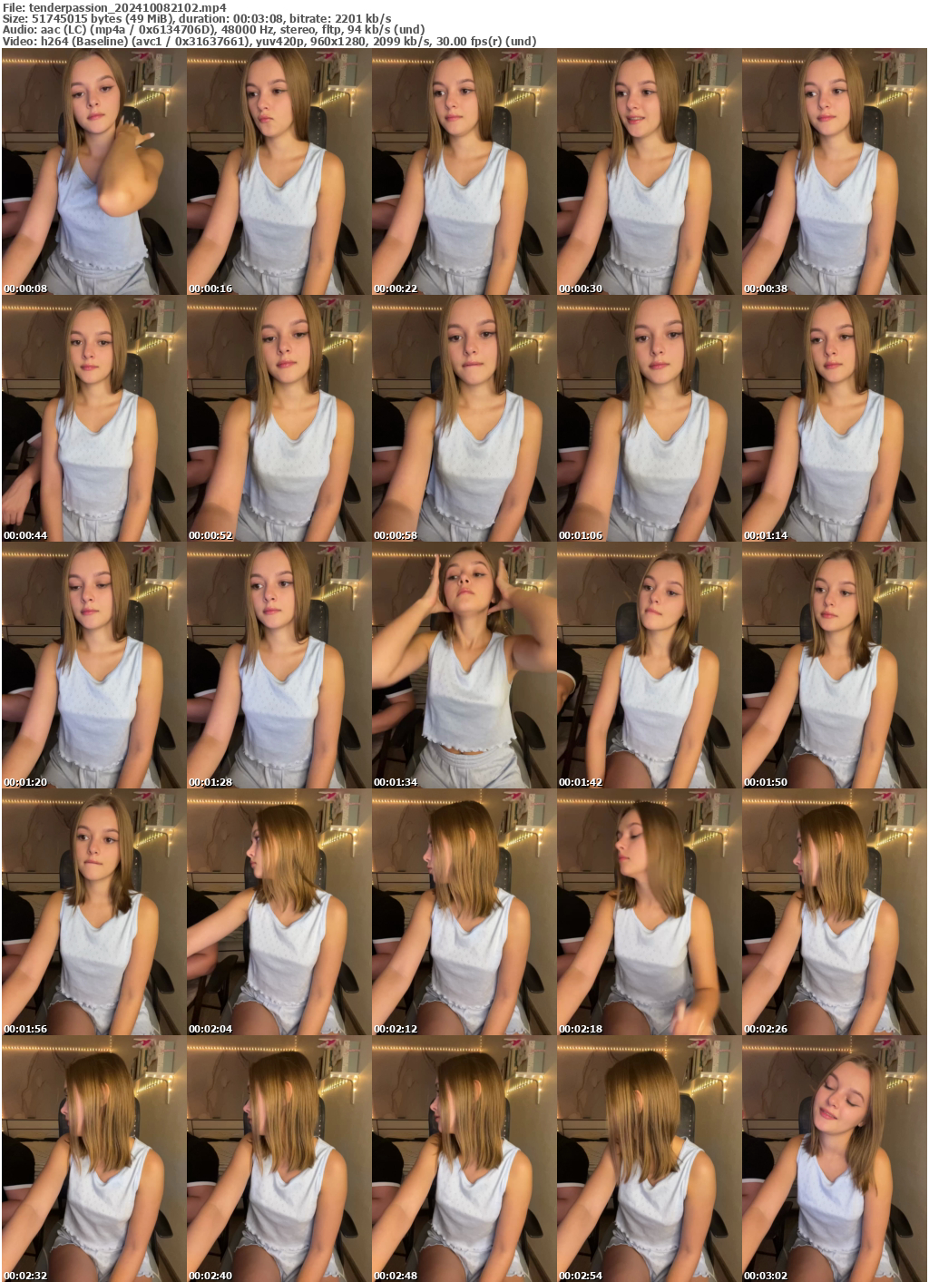 Preview thumb from tenderpassion on 2024-10-08 @ bongacams