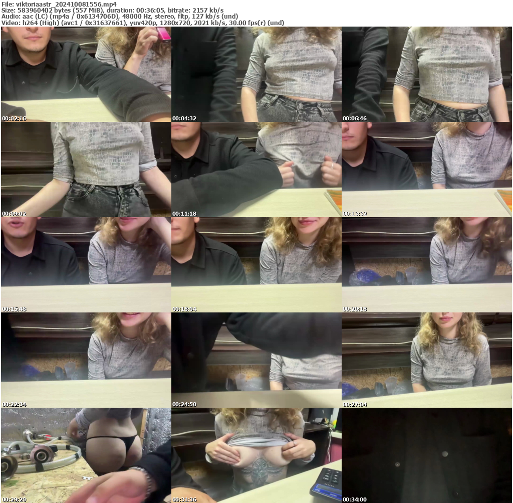 Preview thumb from viktoriaastr on 2024-10-08 @ bongacams