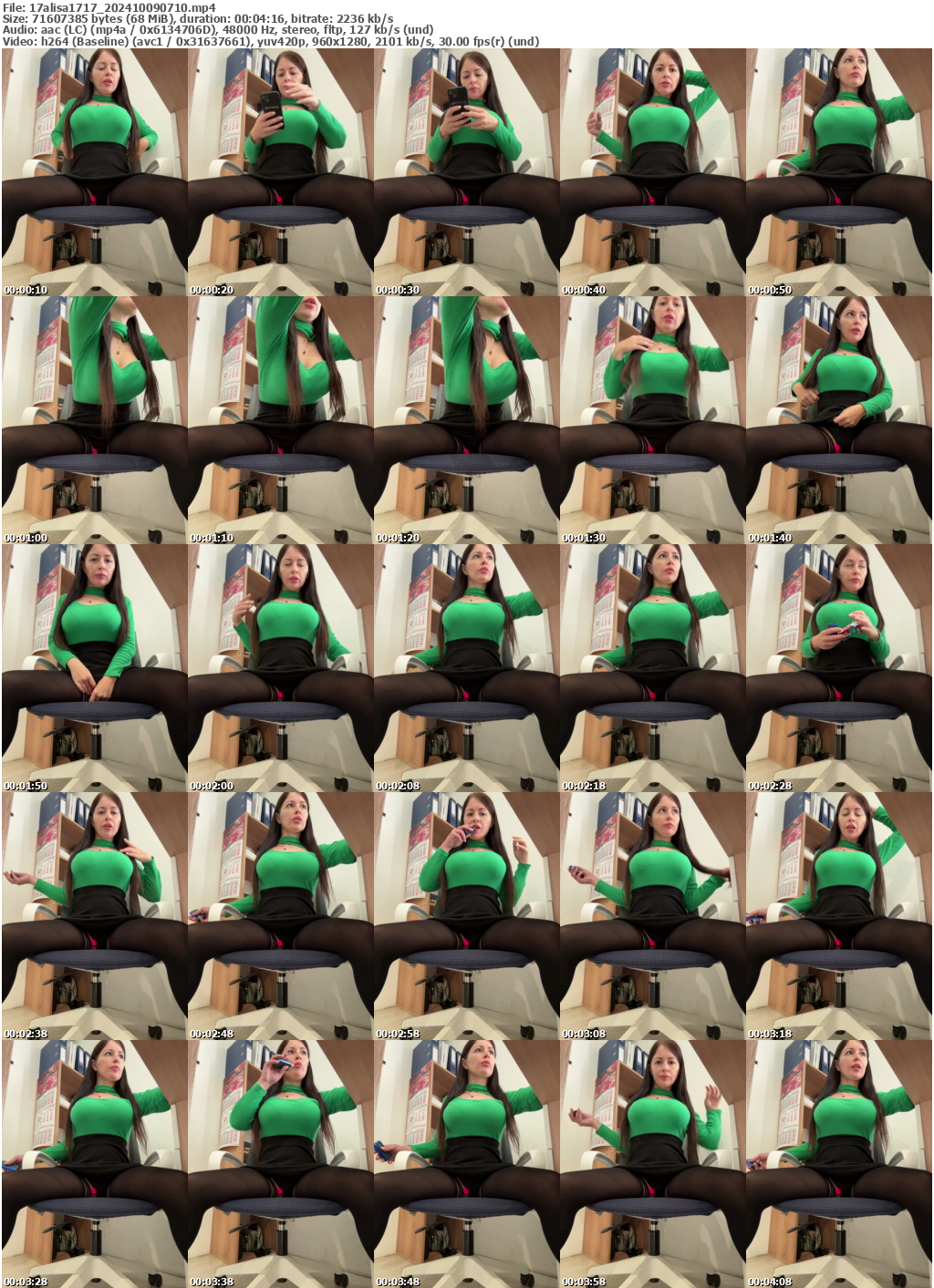 Preview thumb from 17alisa1717 on 2024-10-09 @ bongacams