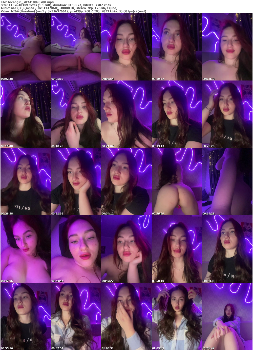 Preview thumb from boredgirl on 2024-10-09 @ bongacams