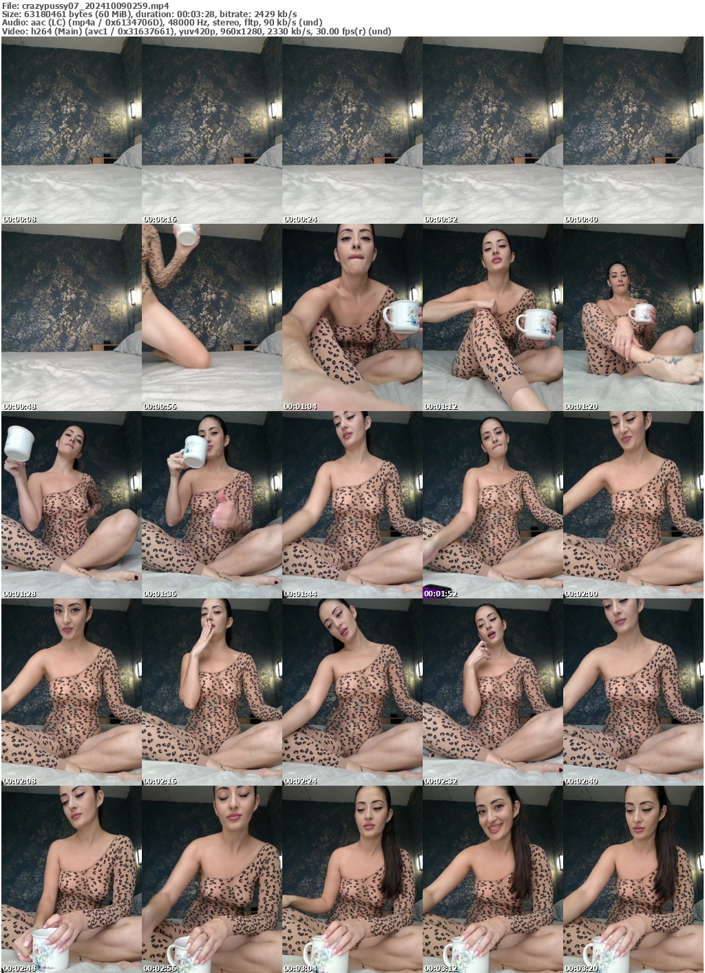 Preview thumb from crazypussy07 on 2024-10-09 @ bongacams