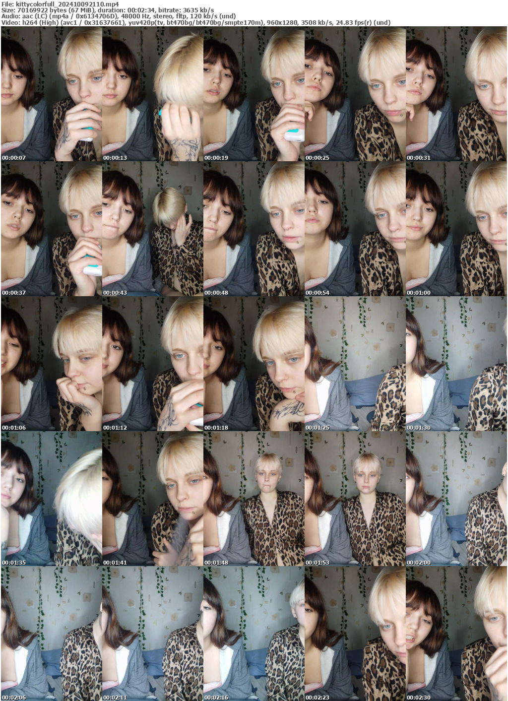 Preview thumb from kittycolorfull on 2024-10-09 @ bongacams