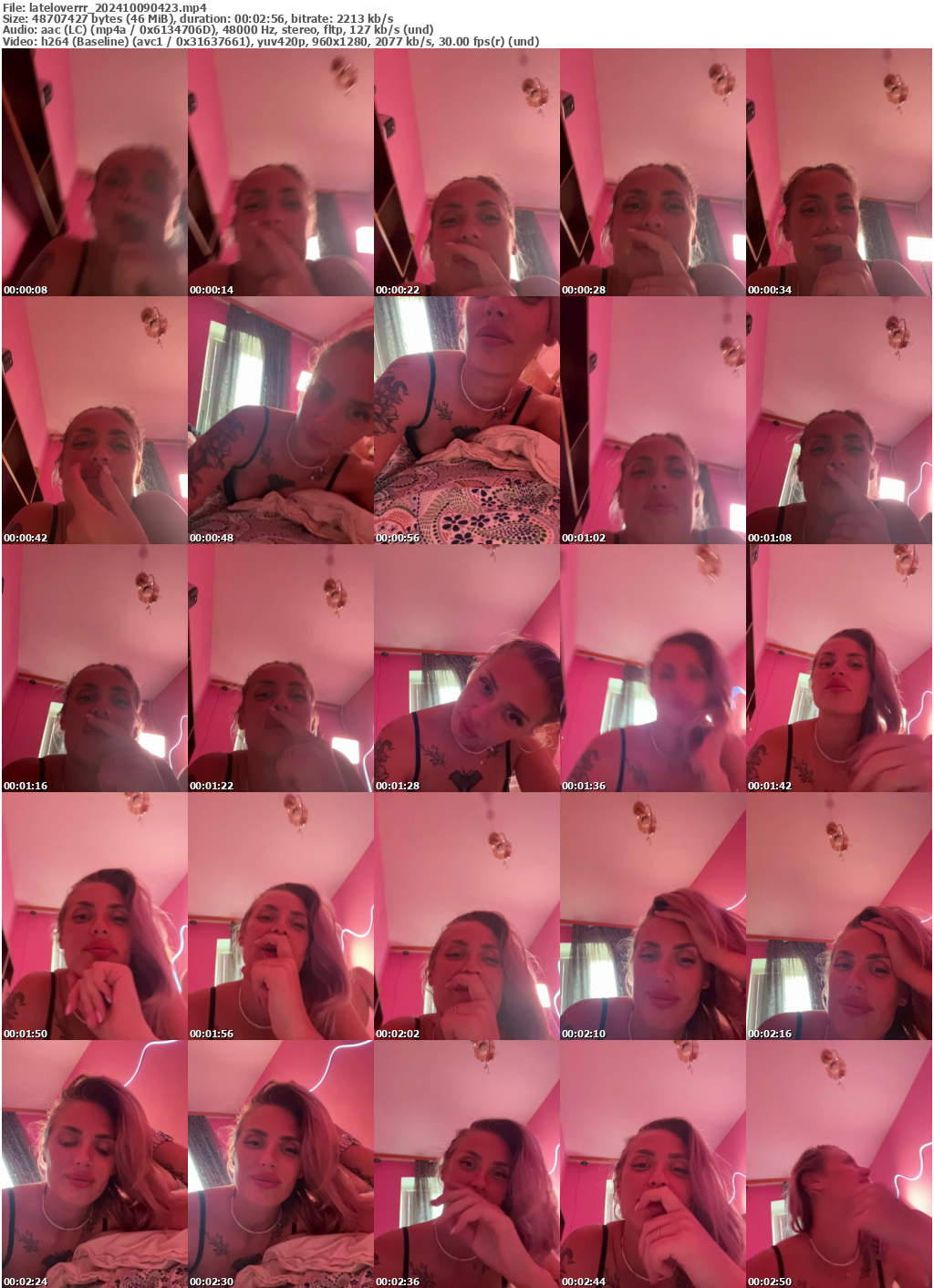 Preview thumb from lateloverrr on 2024-10-09 @ bongacams