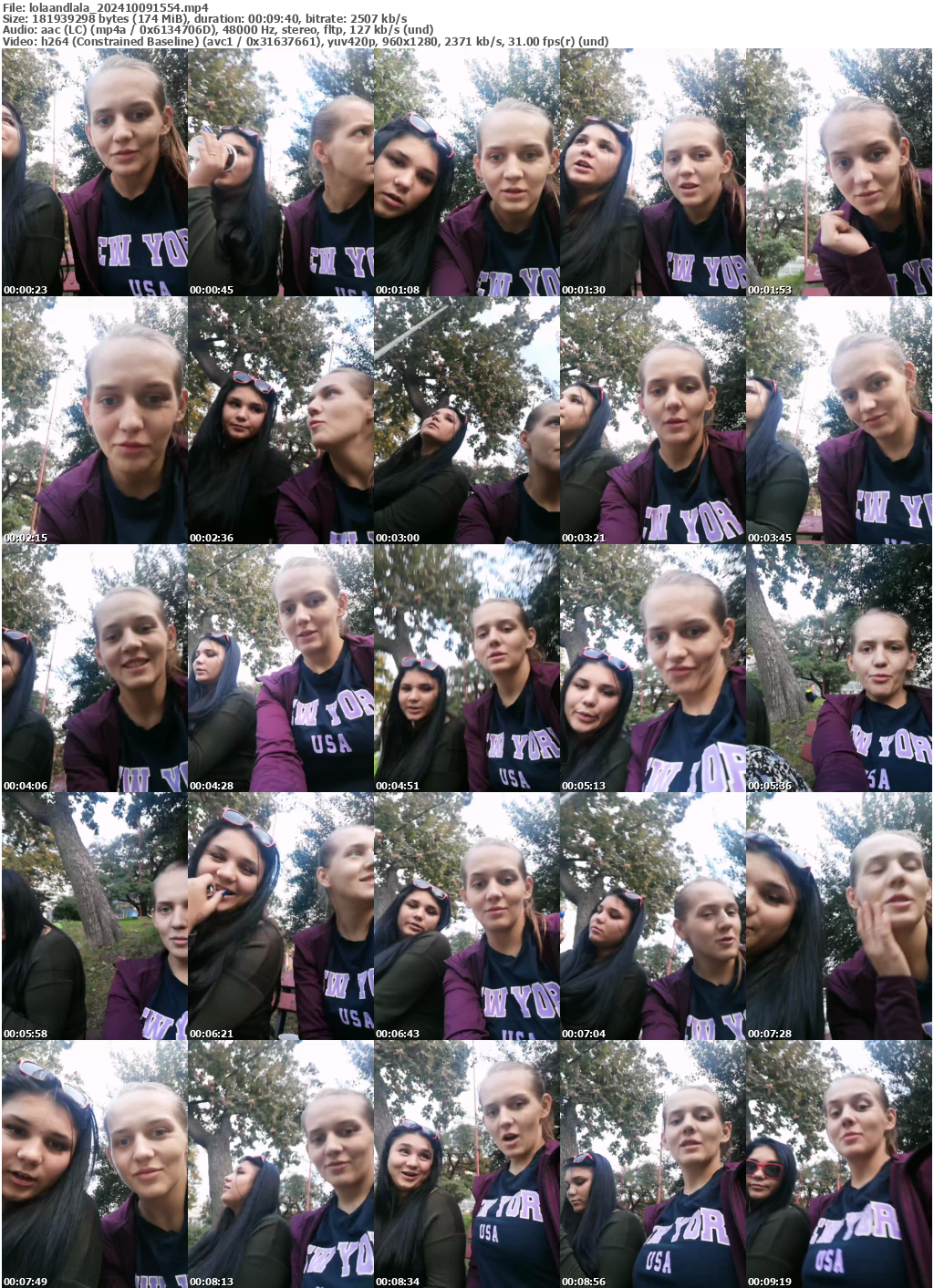 Preview thumb from lolaandlala on 2024-10-09 @ bongacams