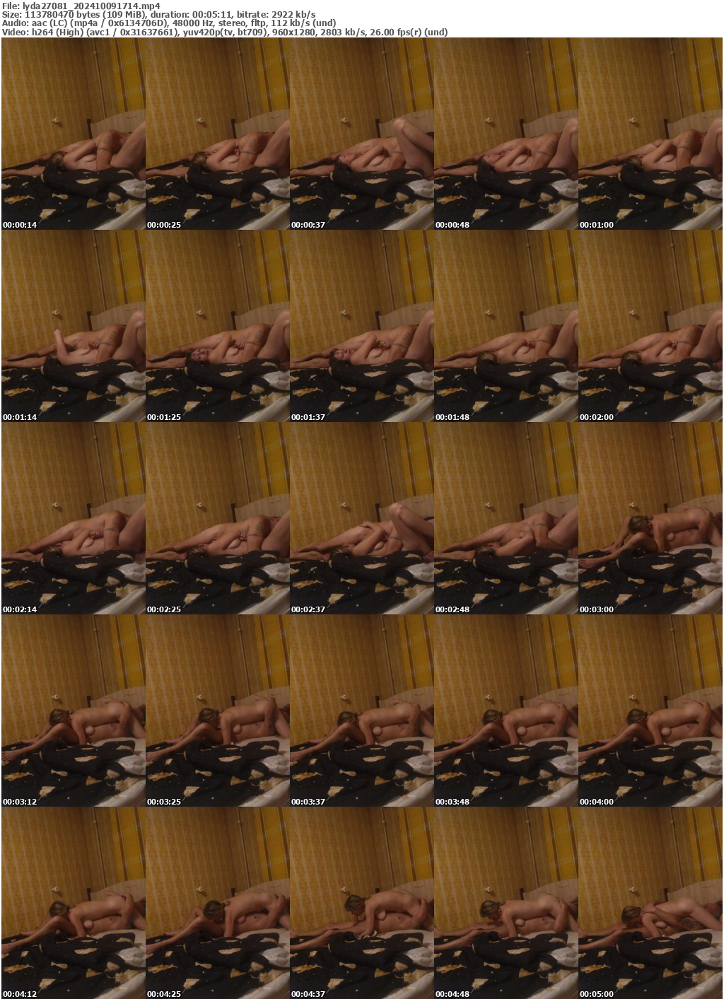 Preview thumb from lyda27081 on 2024-10-09 @ bongacams