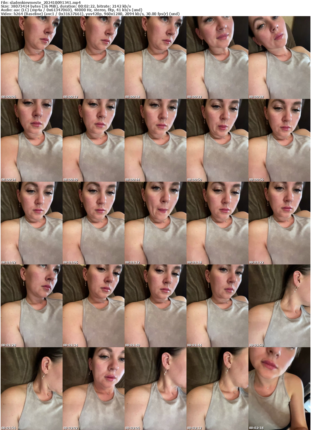 Preview thumb from sladenkievmeste on 2024-10-09 @ bongacams