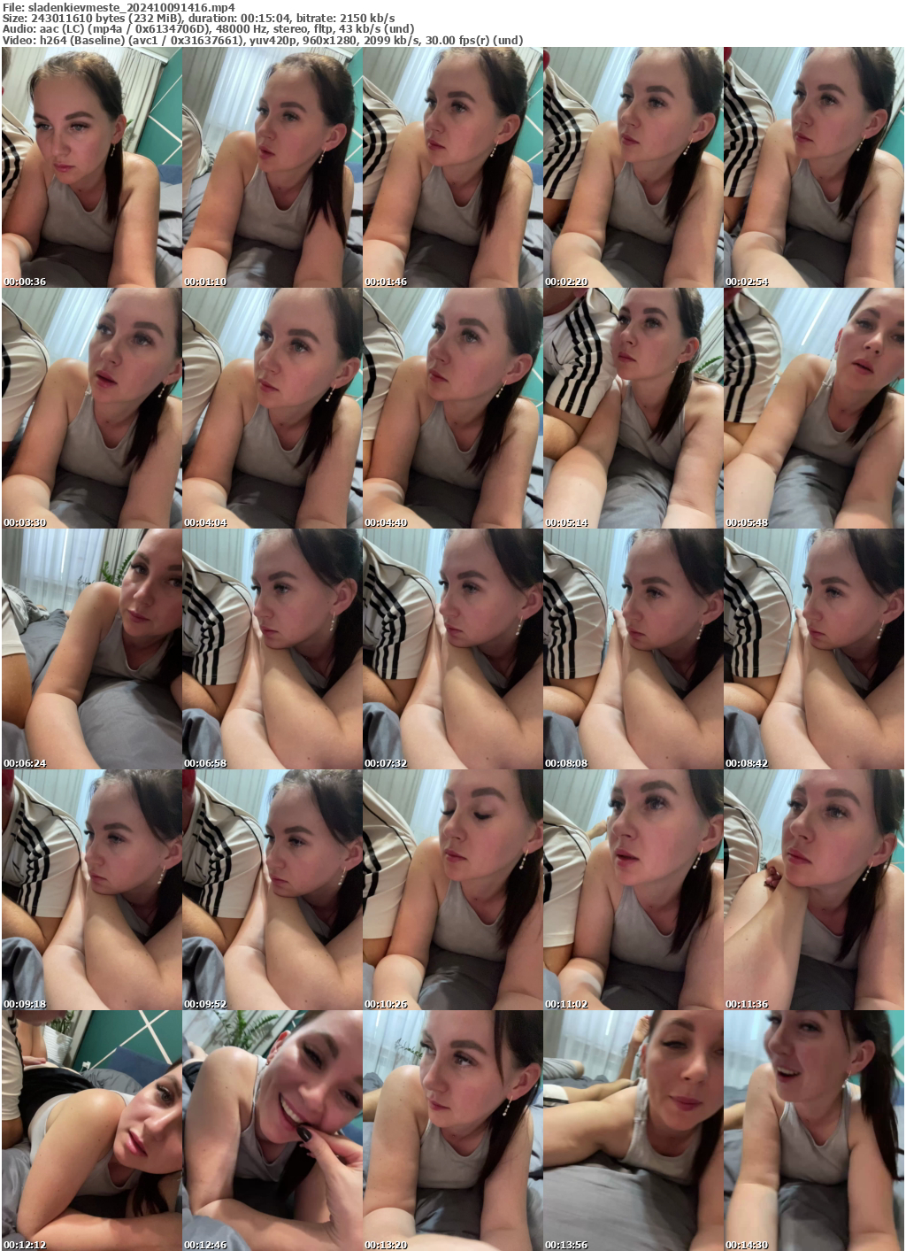 Preview thumb from sladenkievmeste on 2024-10-09 @ bongacams