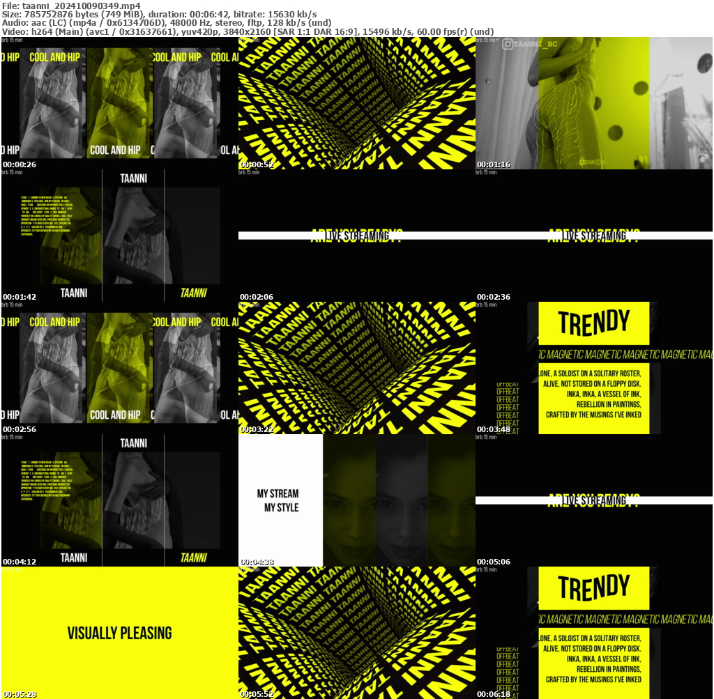 Preview thumb from taanni on 2024-10-09 @ bongacams