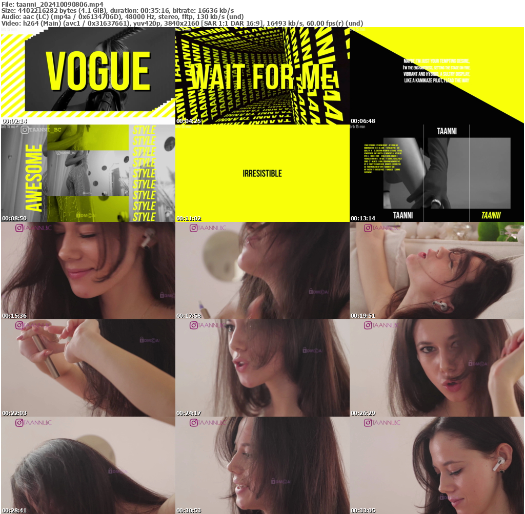 Preview thumb from taanni on 2024-10-09 @ bongacams