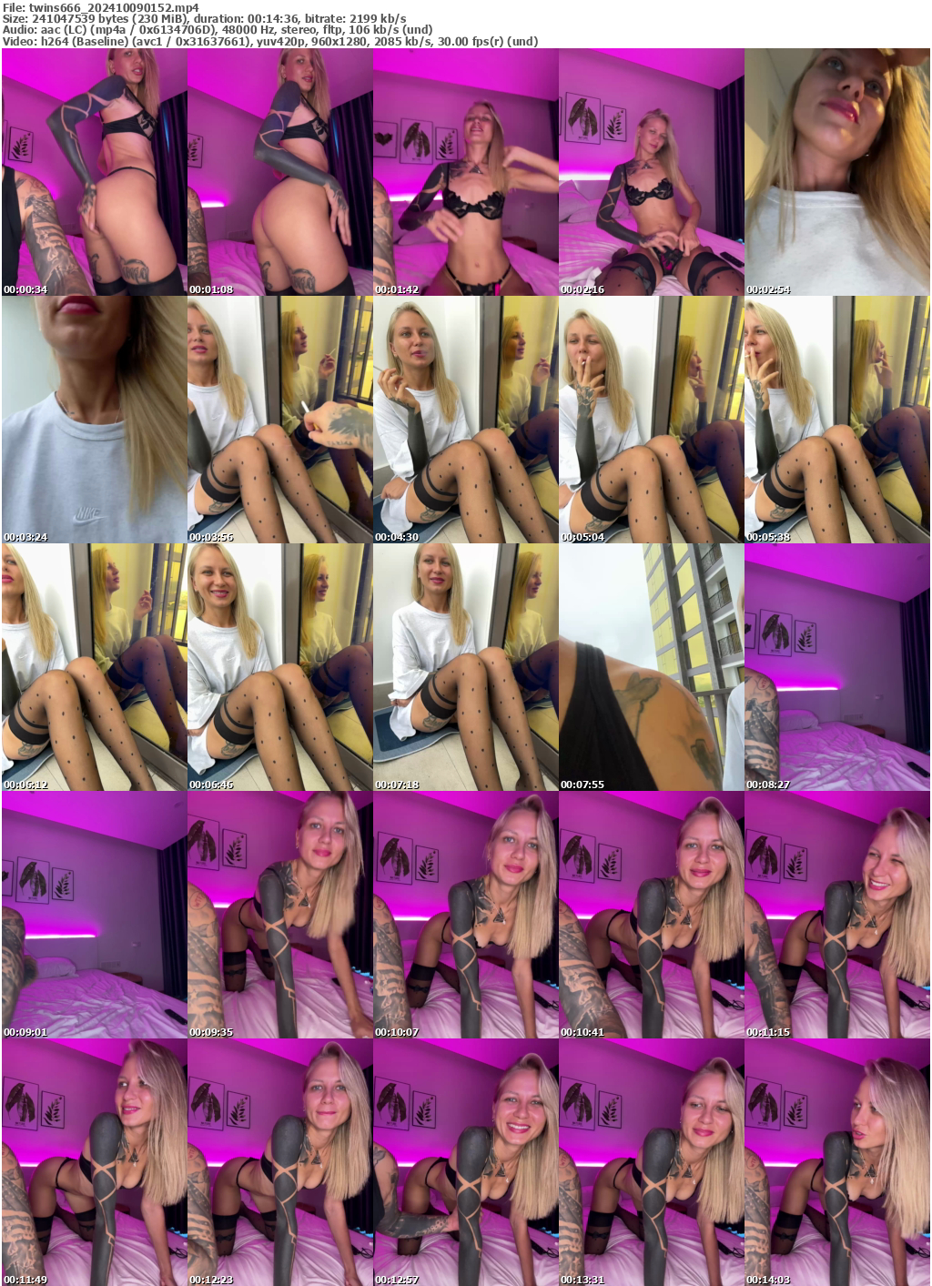 Preview thumb from twins666 on 2024-10-09 @ bongacams