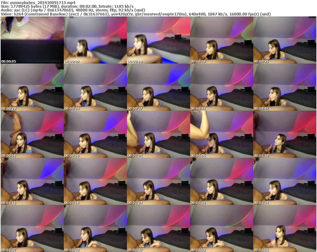 Preview thumb from yummybabes on 2024-10-09 @ bongacams