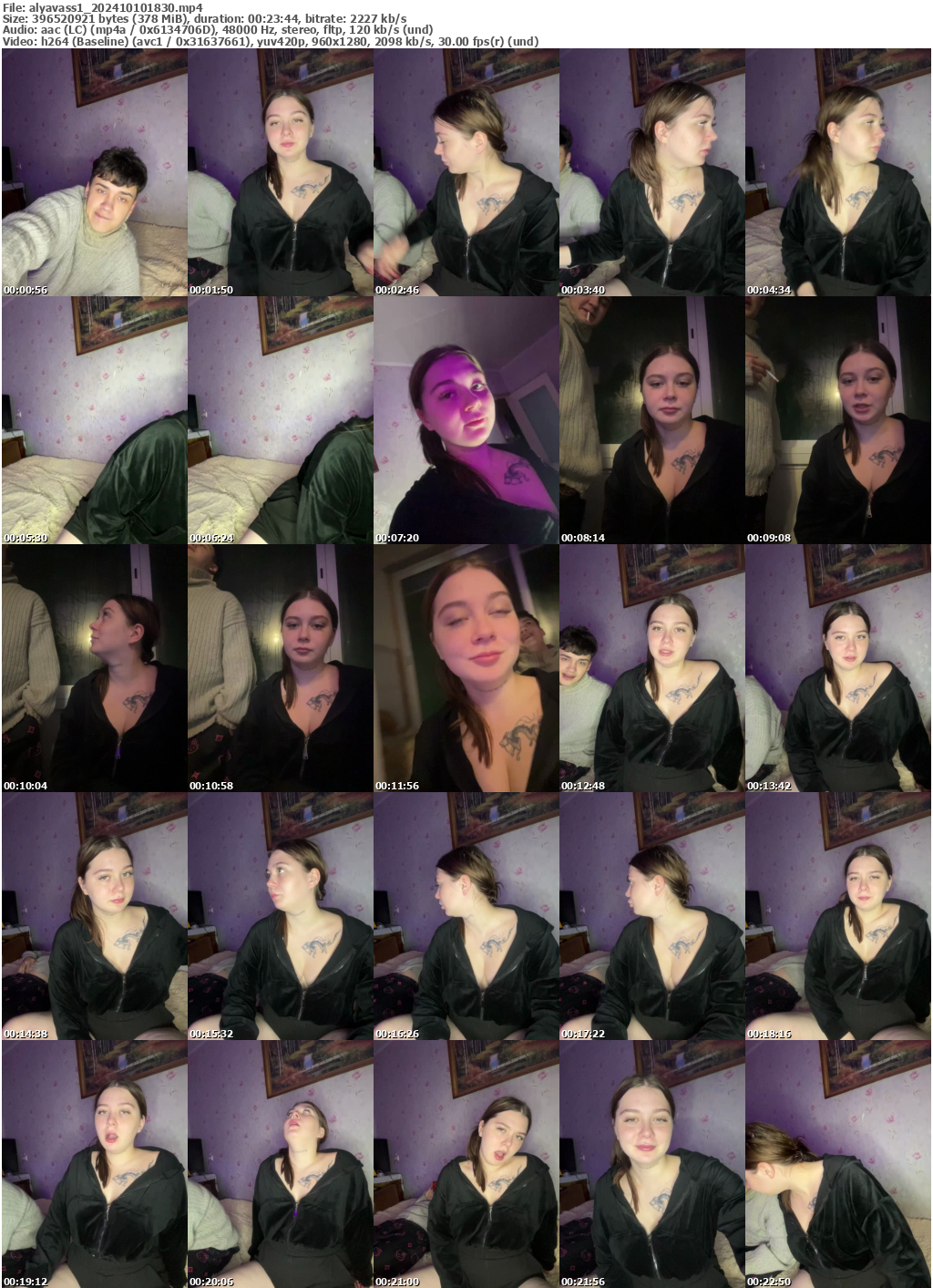 Preview thumb from alyavass1 on 2024-10-10 @ bongacams