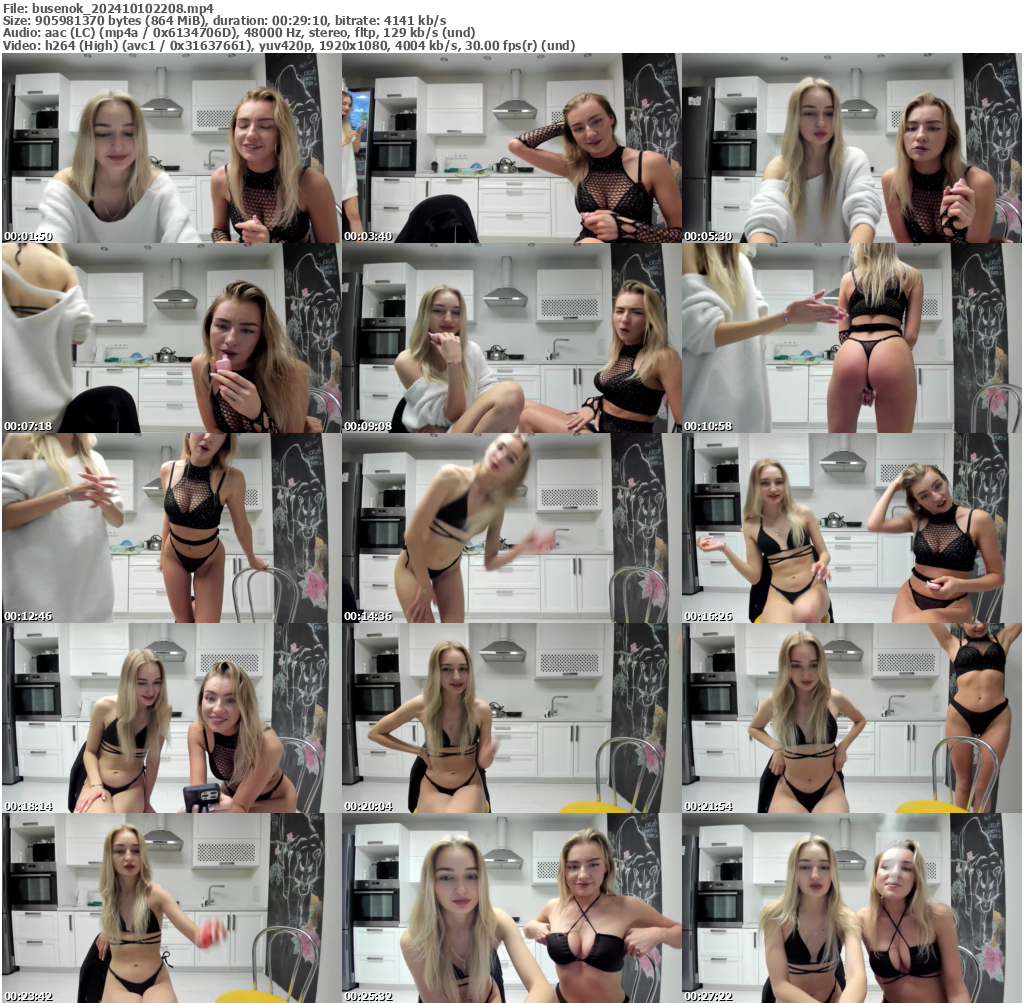 Preview thumb from busenok on 2024-10-10 @ bongacams