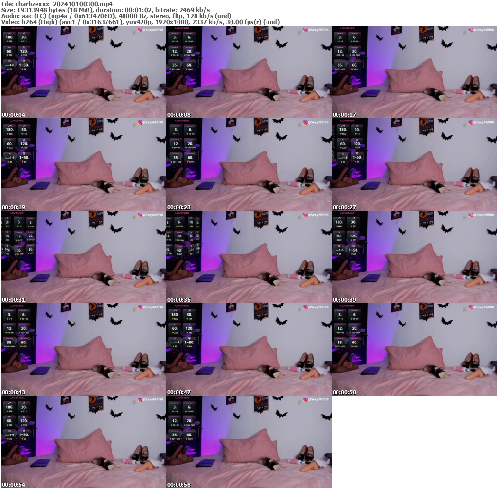 Preview thumb from charlizexxx on 2024-10-10 @ bongacams