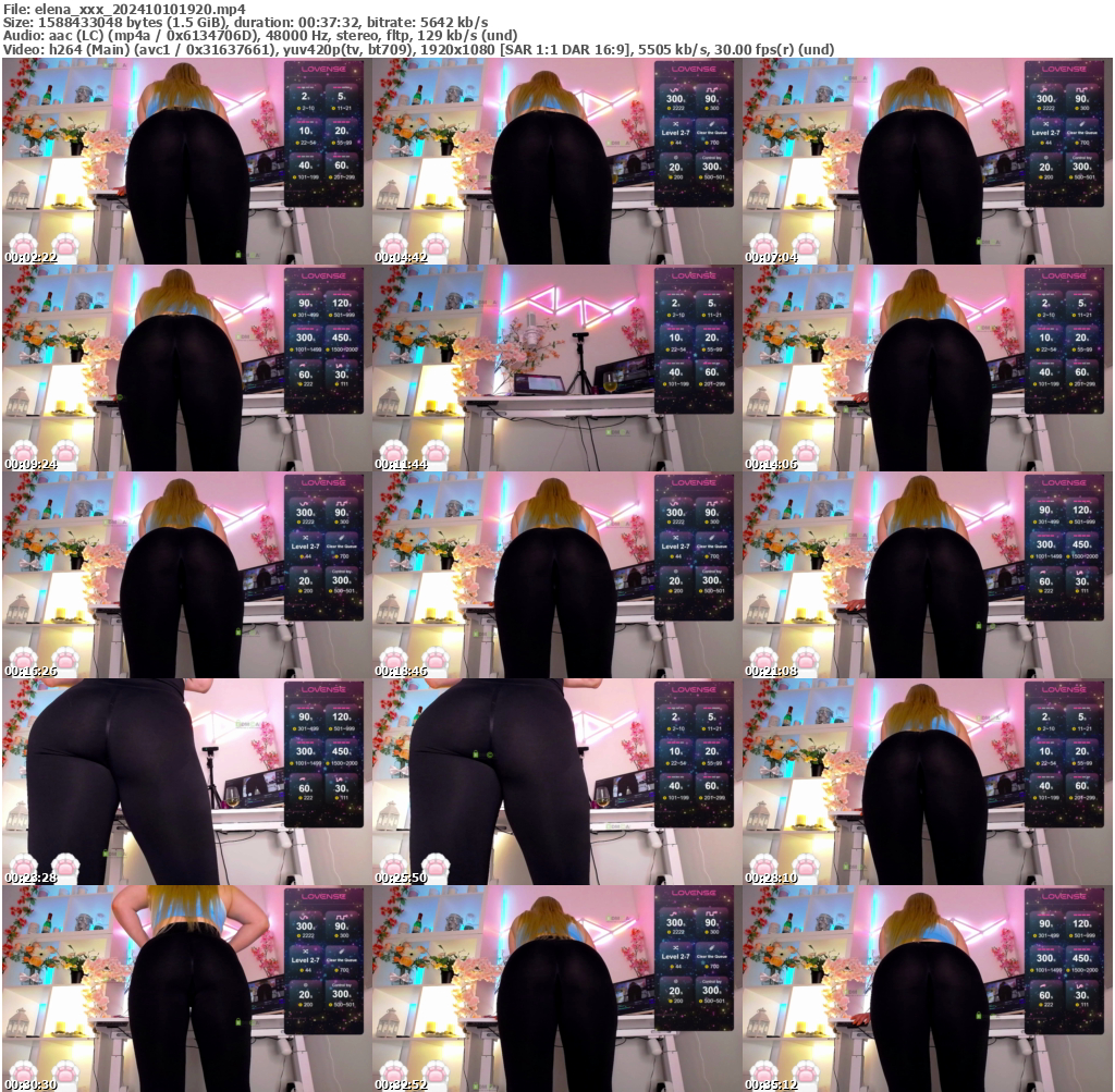 Preview thumb from elena_xxx on 2024-10-10 @ bongacams