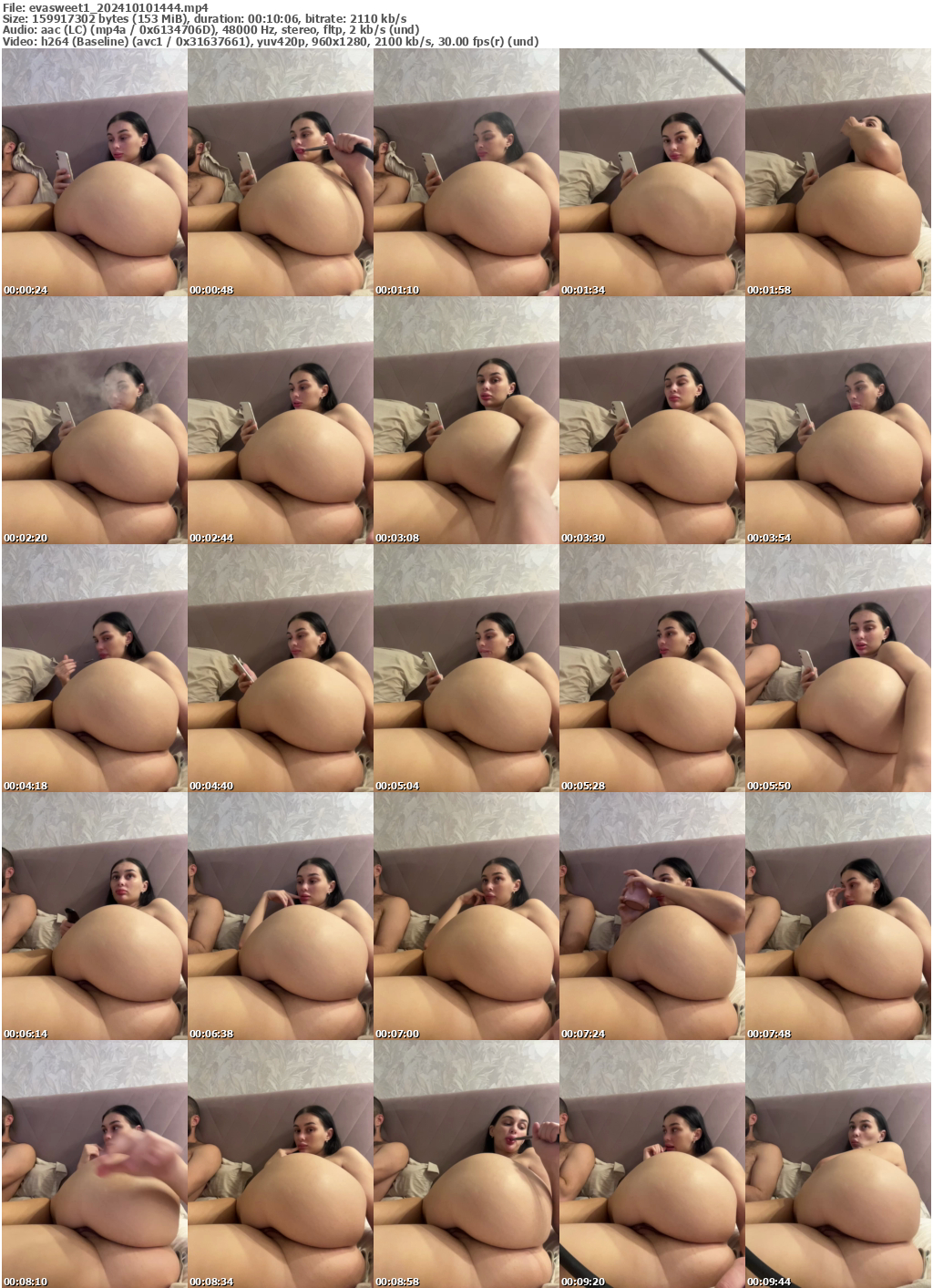 Preview thumb from evasweet1 on 2024-10-10 @ bongacams