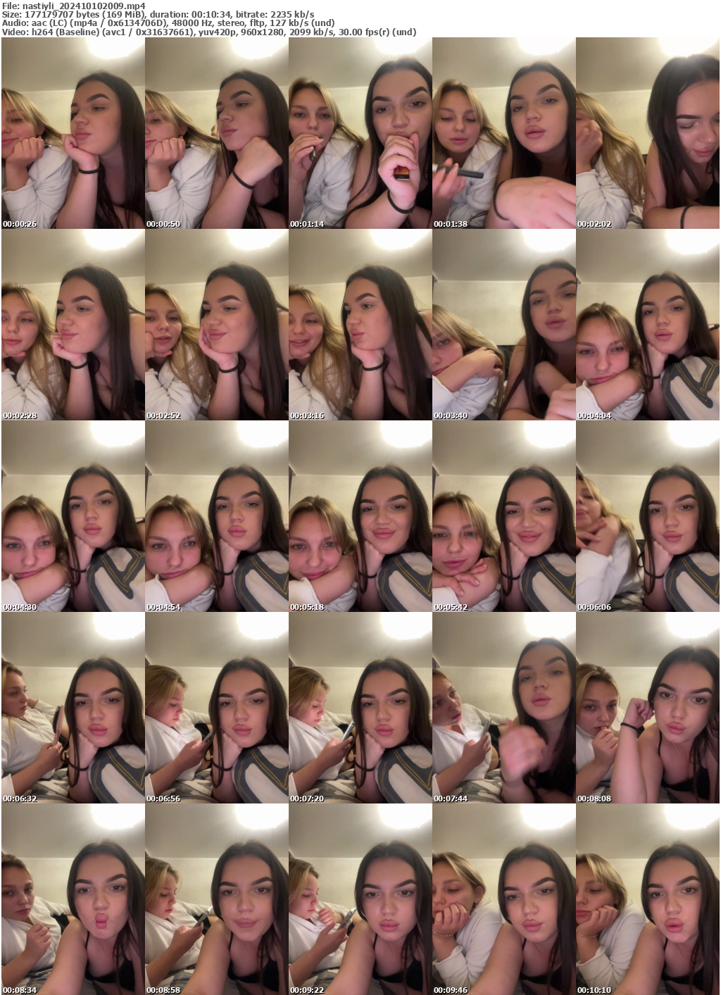 Preview thumb from nastiyli on 2024-10-10 @ bongacams