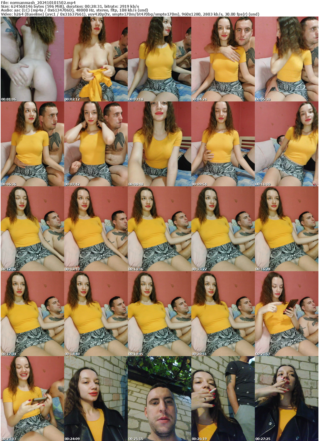 Preview thumb from normanmash on 2024-10-10 @ bongacams