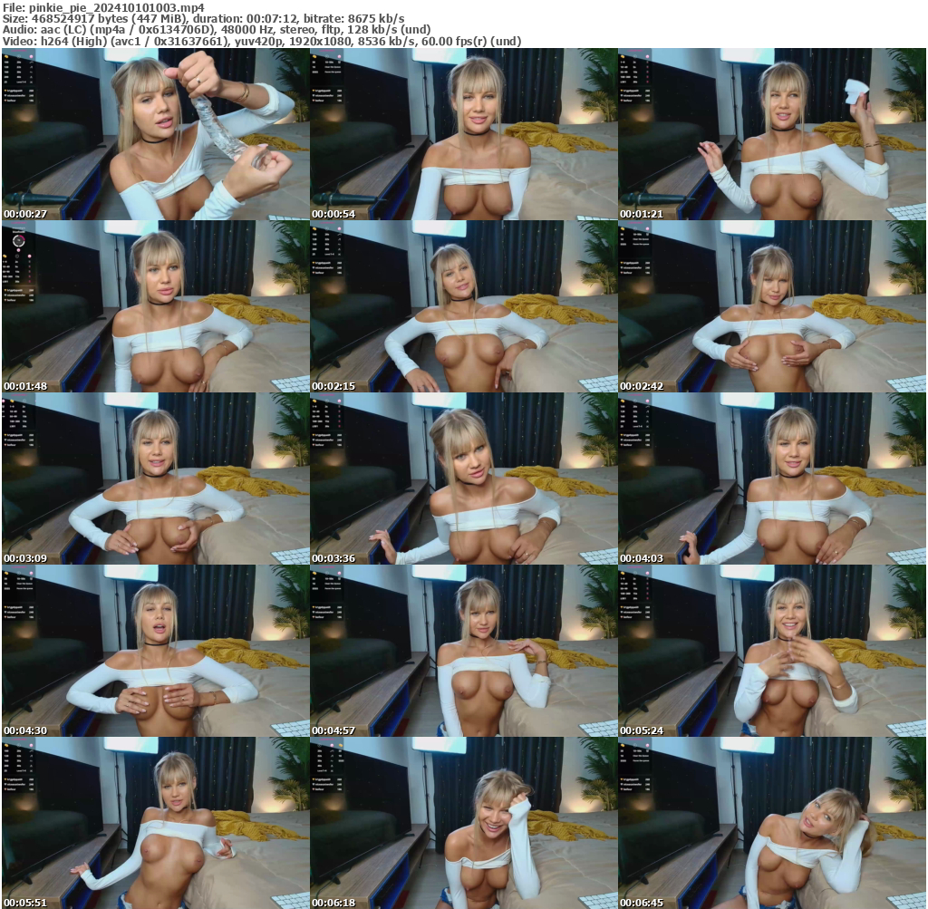 Preview thumb from pinkie_pie on 2024-10-10 @ bongacams