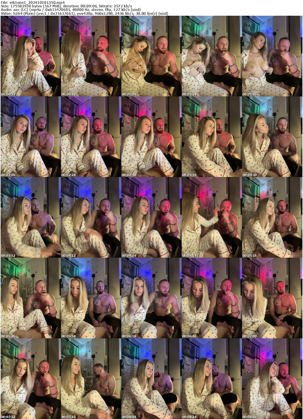 Preview thumb from vik1one1 on 2024-10-10 @ bongacams