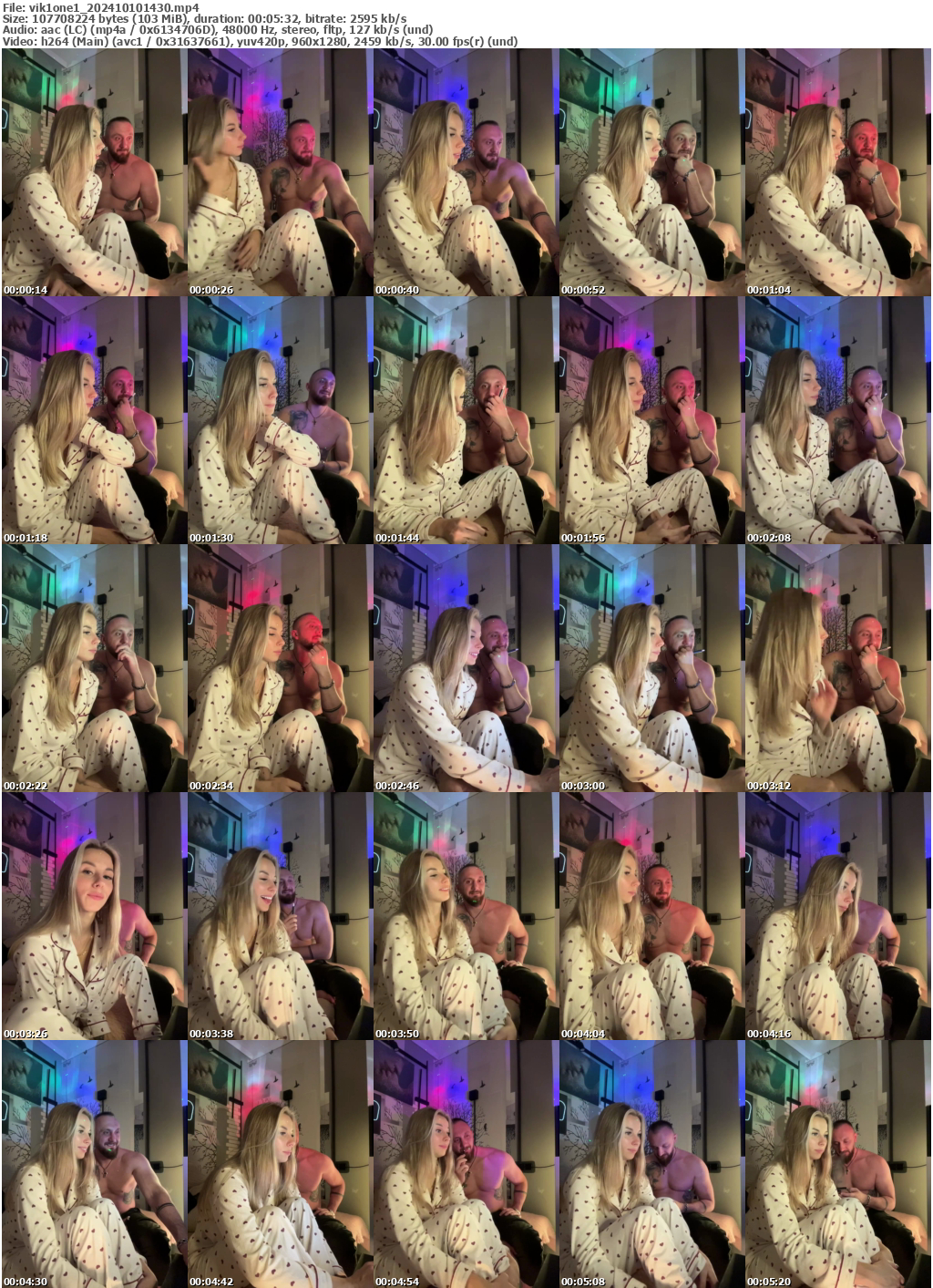 Preview thumb from vik1one1 on 2024-10-10 @ bongacams