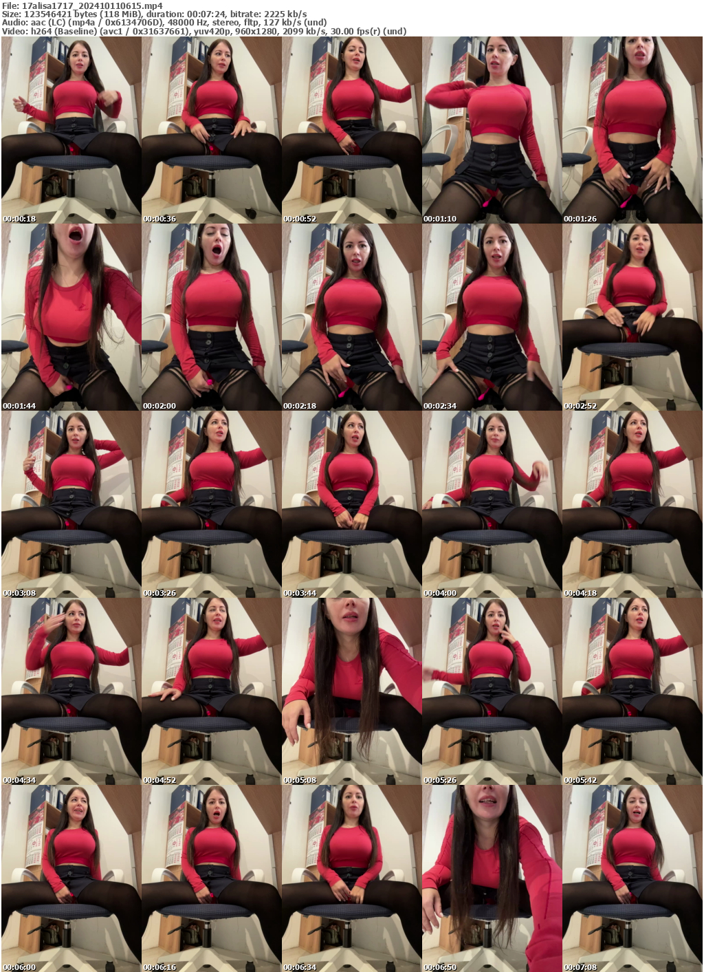 Preview thumb from 17alisa1717 on 2024-10-11 @ bongacams