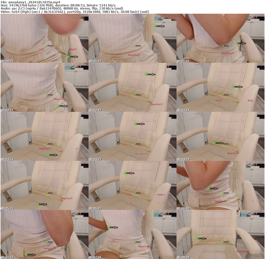 Preview thumb from annadaisy1 on 2024-10-11 @ bongacams