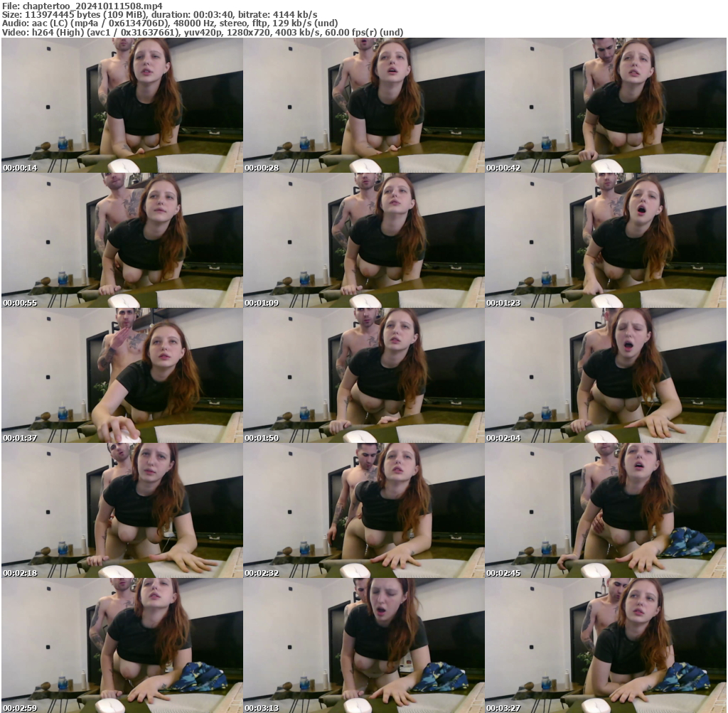 Preview thumb from chaptertoo on 2024-10-11 @ bongacams