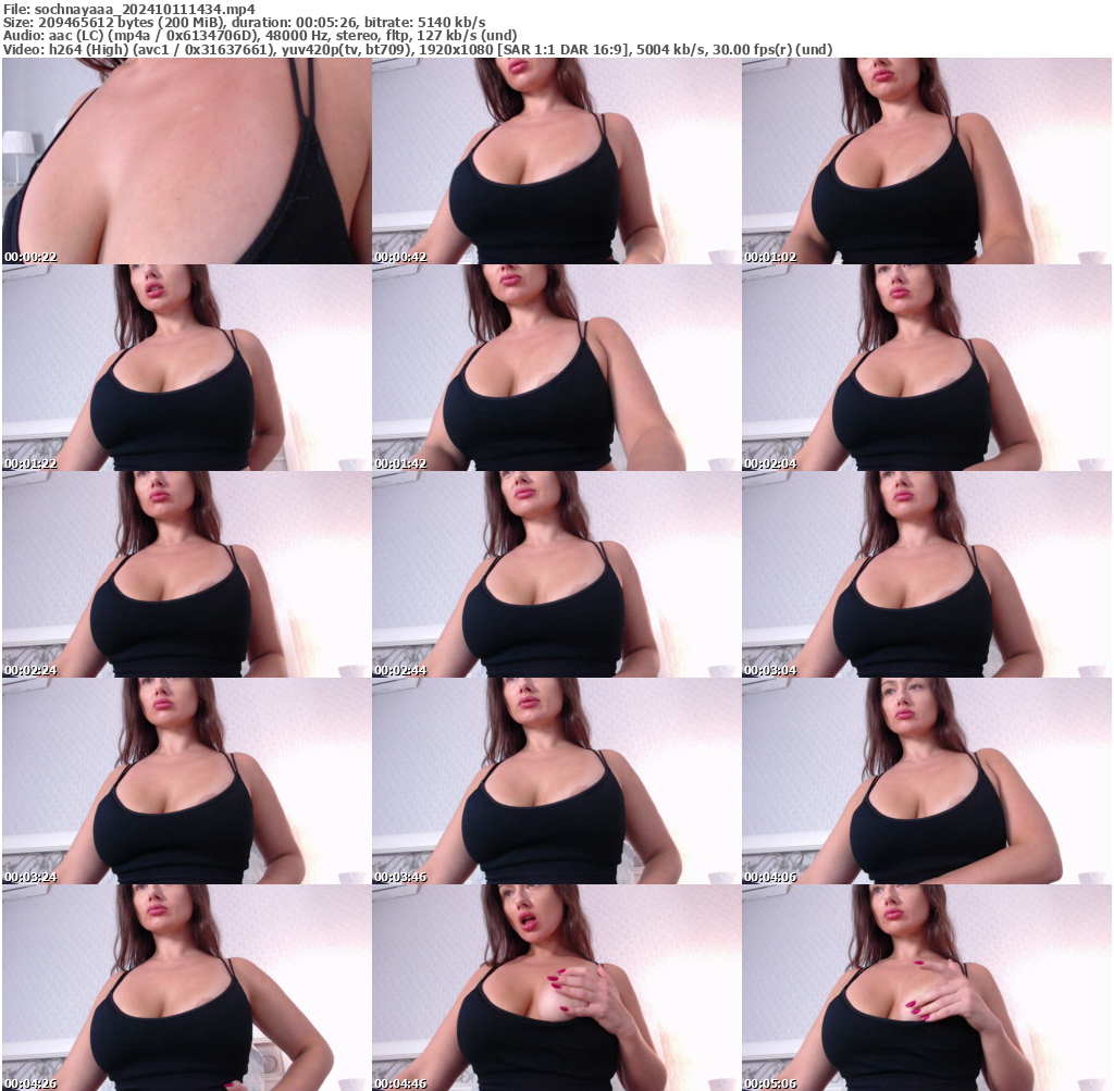 Preview thumb from sochnayaaa on 2024-10-11 @ bongacams