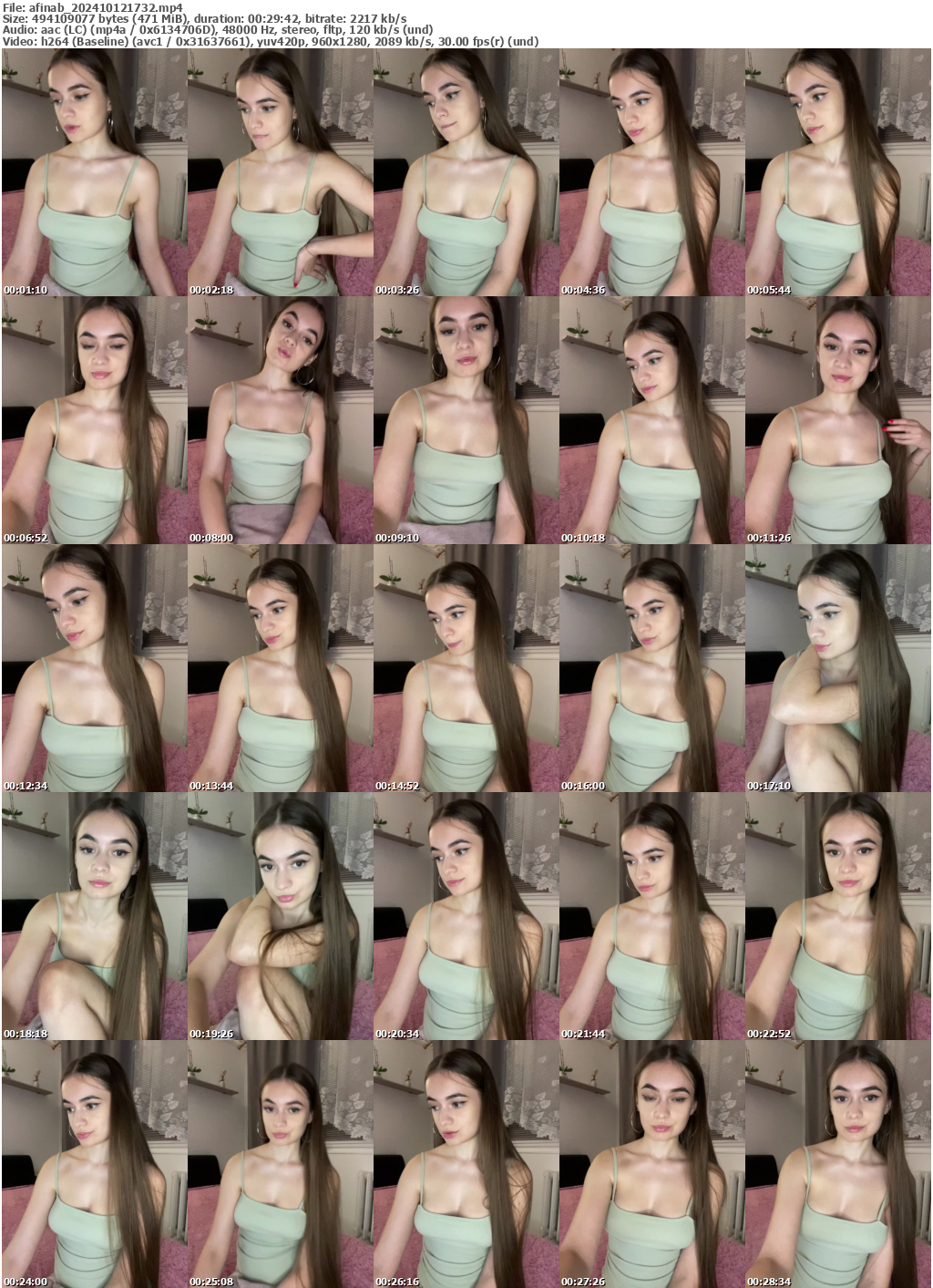 Preview thumb from afinab on 2024-10-12 @ bongacams