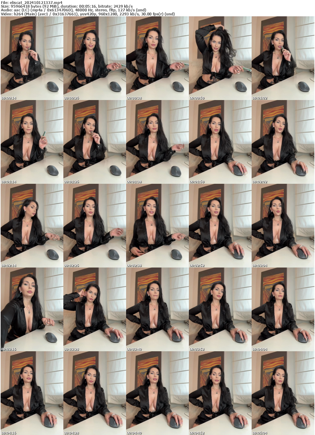 Preview thumb from eliscat on 2024-10-12 @ bongacams