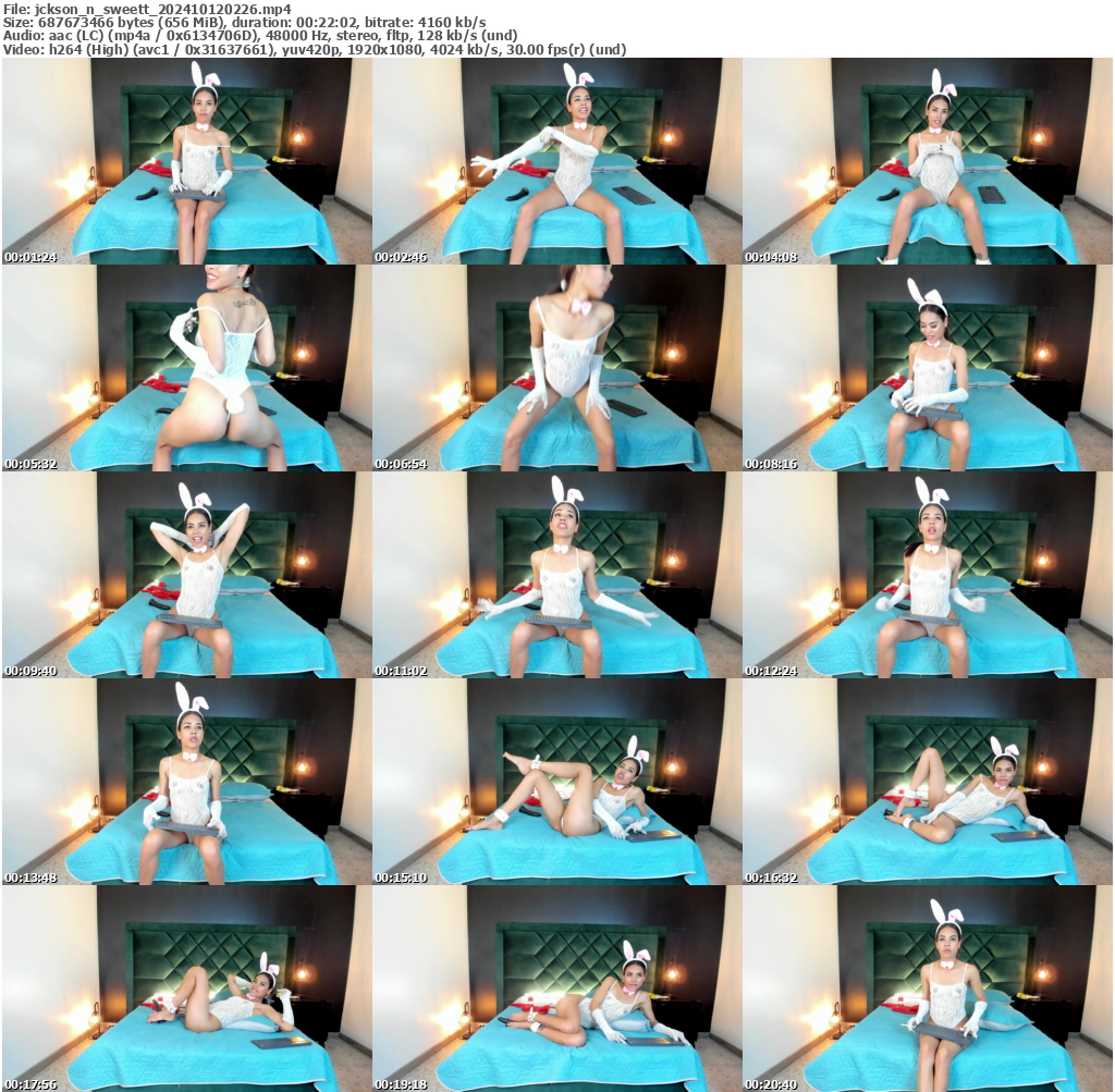 Preview thumb from jckson_n_sweett on 2024-10-12 @ bongacams