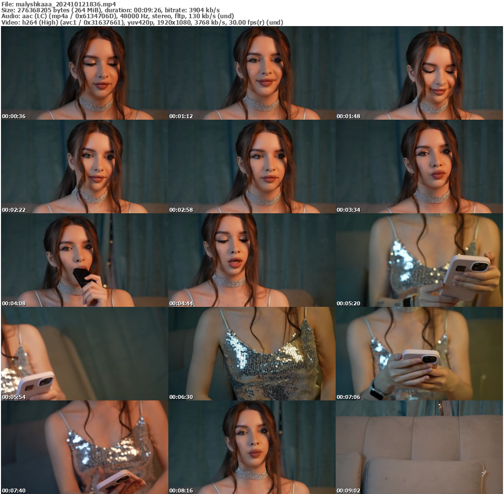 Preview thumb from malyshkaaa on 2024-10-12 @ bongacams